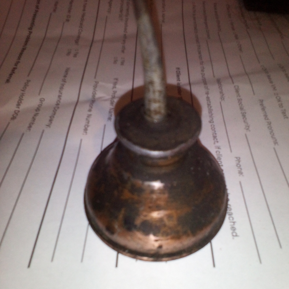 Vintage Copper Oil Can